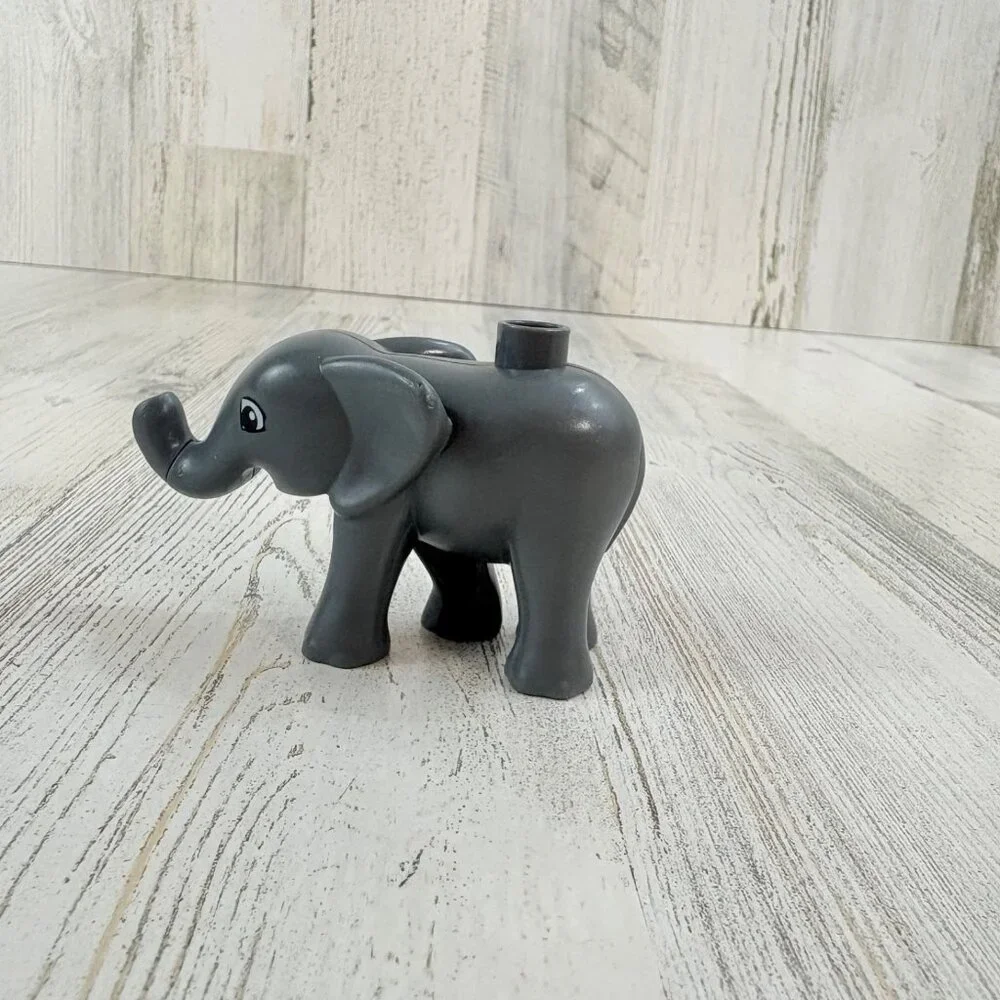 Lego Duplo GRAY BABY ELEPHANT Animal Circus Safari Zoo